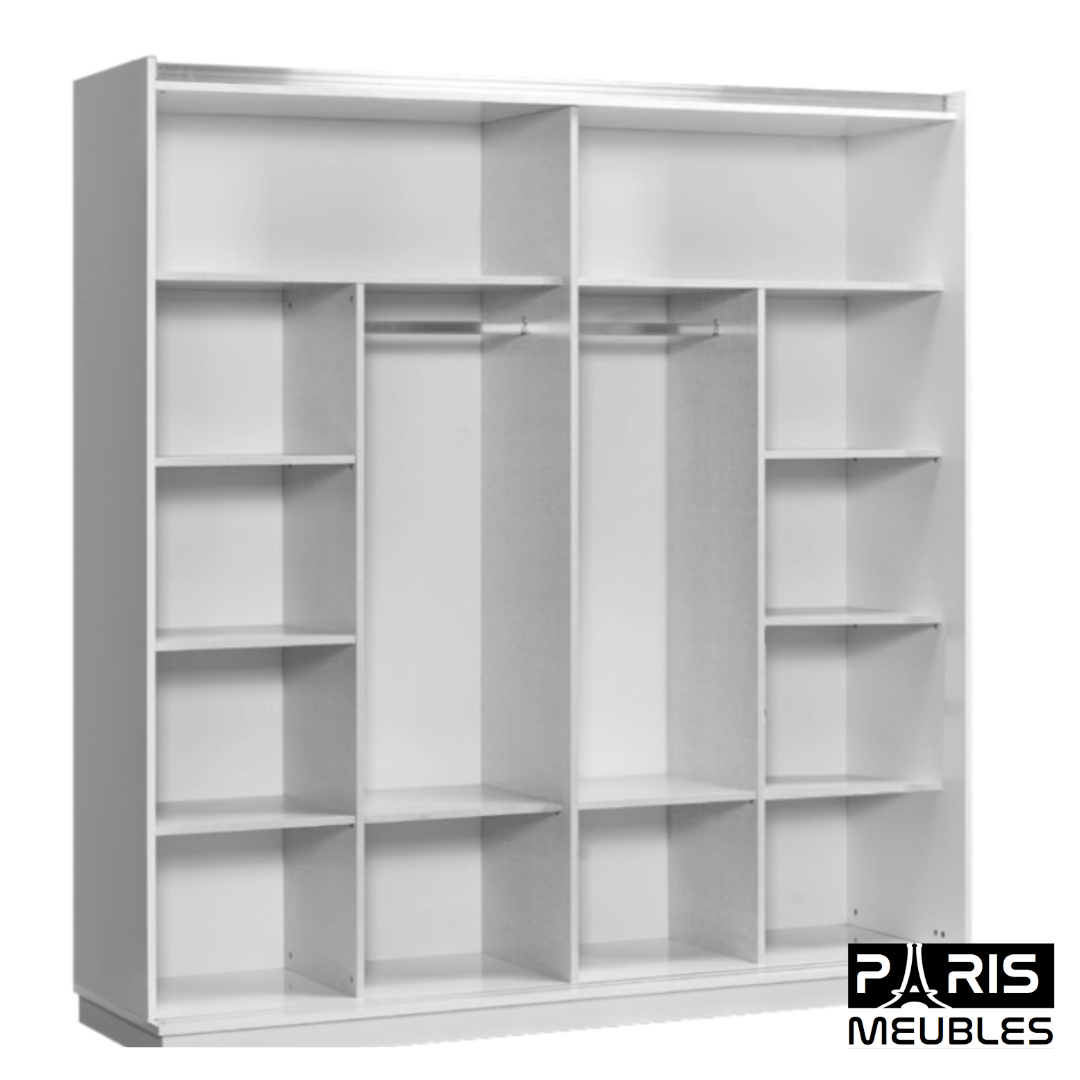 Armoire portes coulissante 180cm PALMA