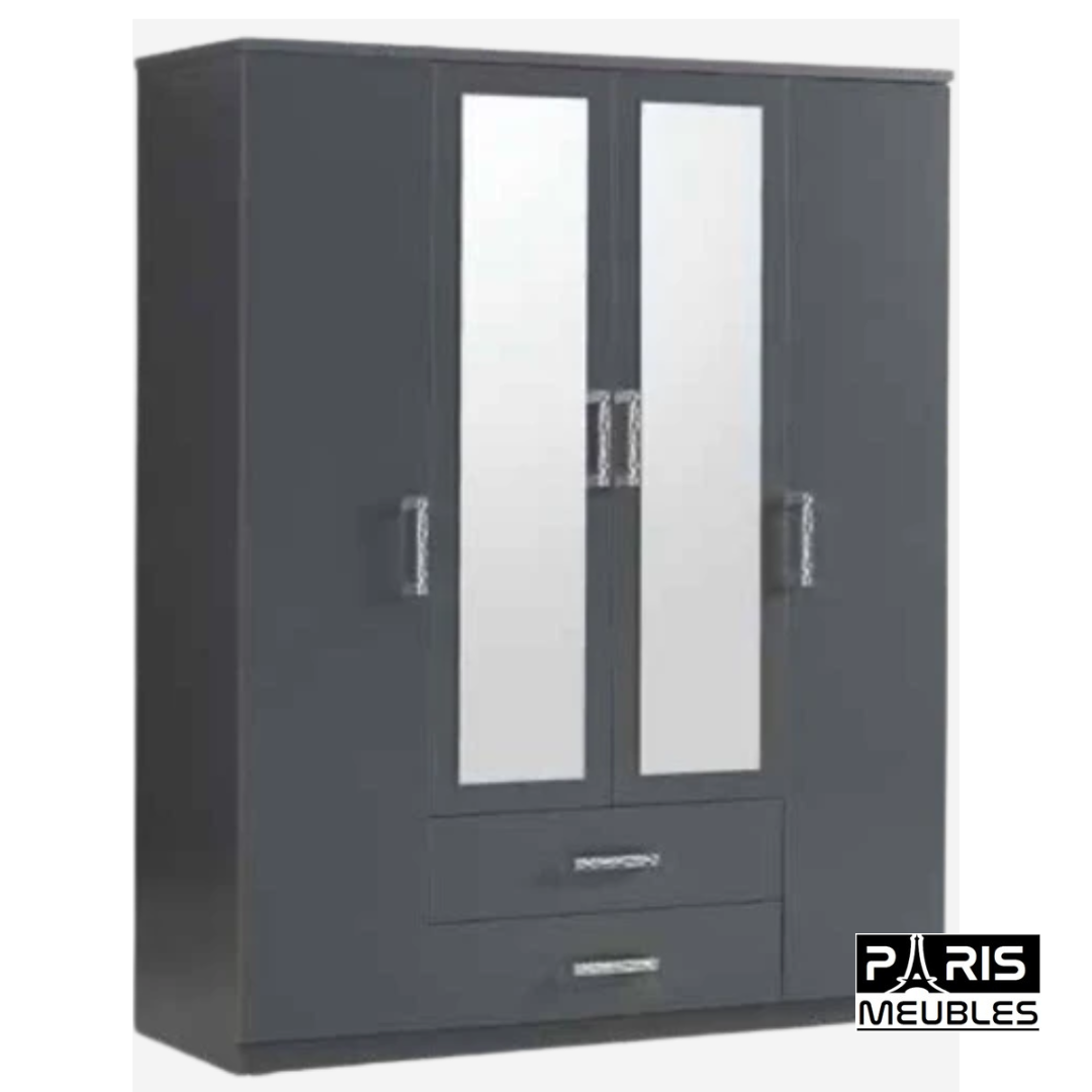 Armoire 4 portes IBIZA