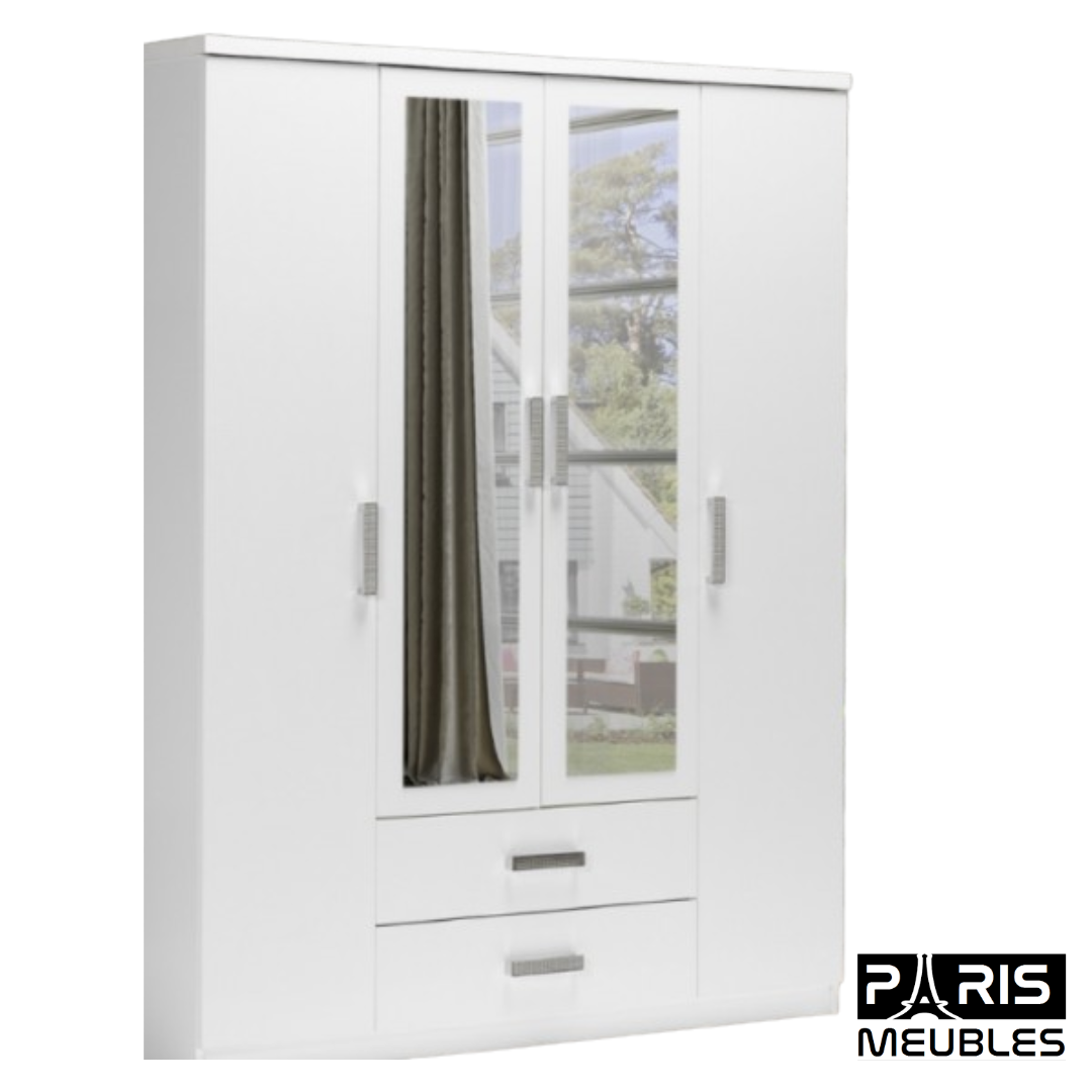 Armoire 4 portes PALMA