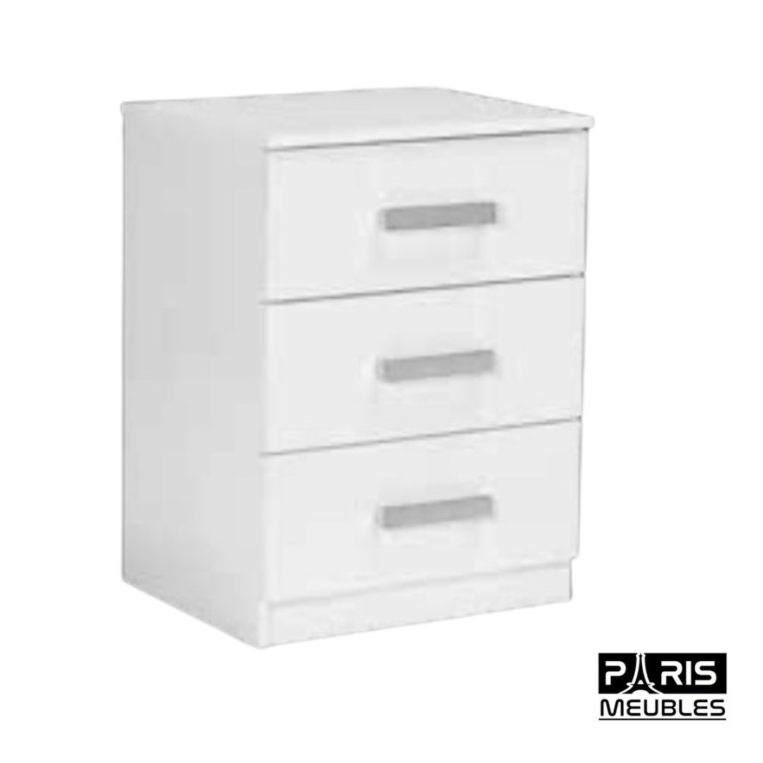 Chevet 3 tiroirs PALMA